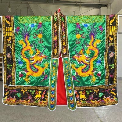 极速新款道家用品九龙法衣道士高B功降衣双龙衣五龙衣道服道袍套