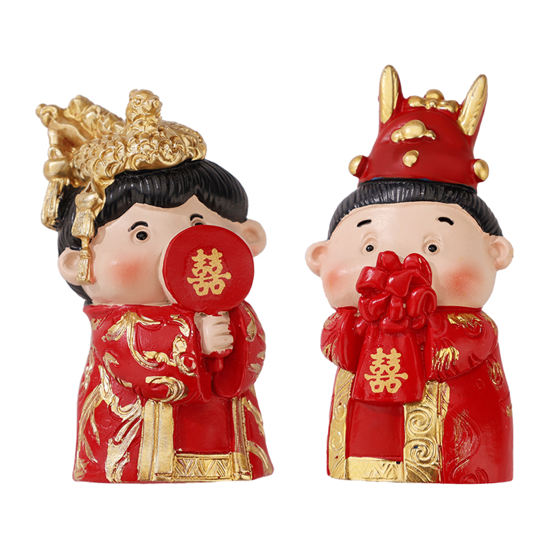 极速结婚喜字冰箱贴创意新t款磁贴喜庆装饰婚礼磁性贴网红立体个