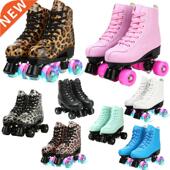 Colors 极速5 Skates hAdult Roller Shoes Leather Skating