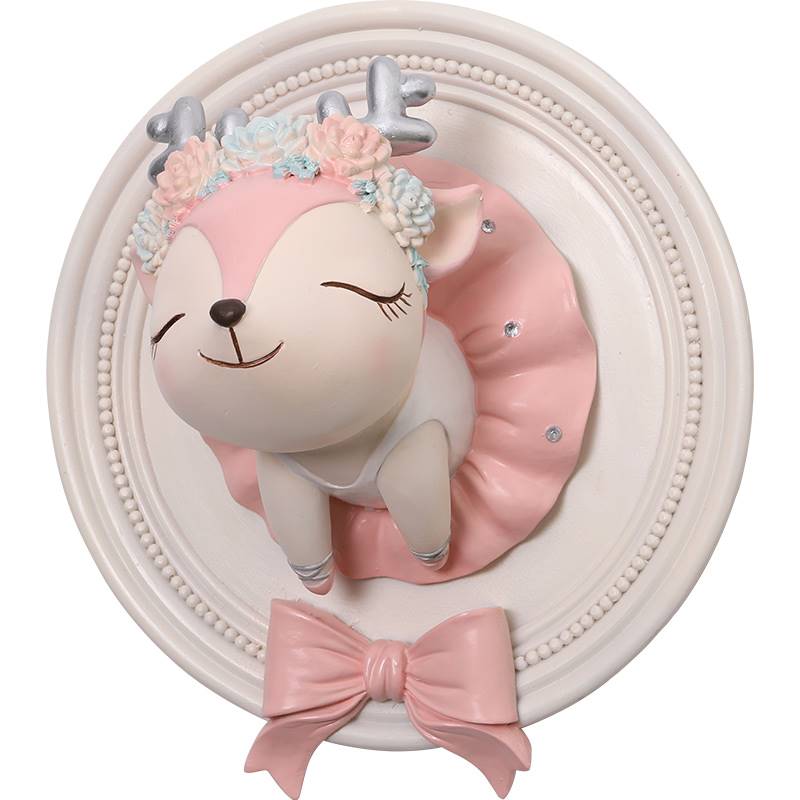 极速inbs独角兽壁挂家居饰品房间立体墙面卧室温馨沙发背景墙装饰