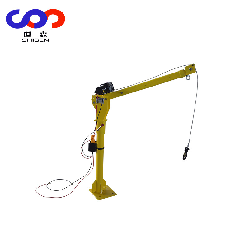 极速皮卡车 g小厢货车 单排货车用简易车载吊机 小型车用起重机