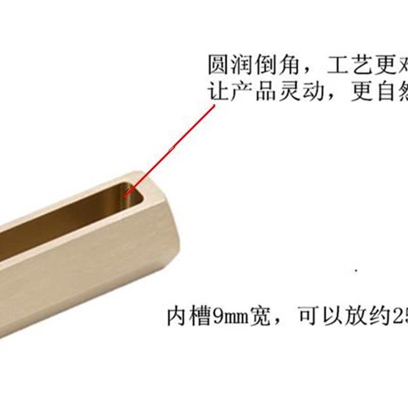 极速黄铜名片座d 桌面q名片夹摆件商务名片架卡片架 礼品名片盒LO