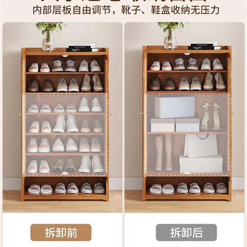 极速入户鞋柜子门口n家用大容量走廊过道楼道外玄关柜一体收纳阳