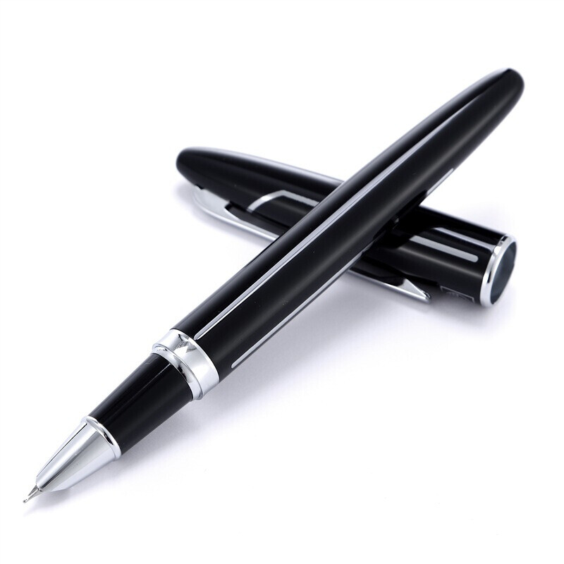 极速毕卡索()PS-919巴洛克铱金笔K财务笔美工笔黑银财务笔