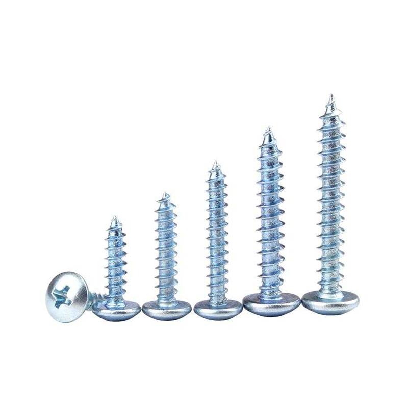极速m4m5m6镀锌大扁n头自攻螺丝钉加硬大头自攻丝螺丝*x6x8x10x12