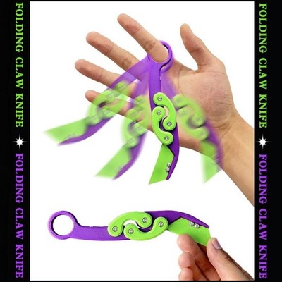 极速3D Gravity Folding Clavw Knife Folding Butterfly Claw Gr