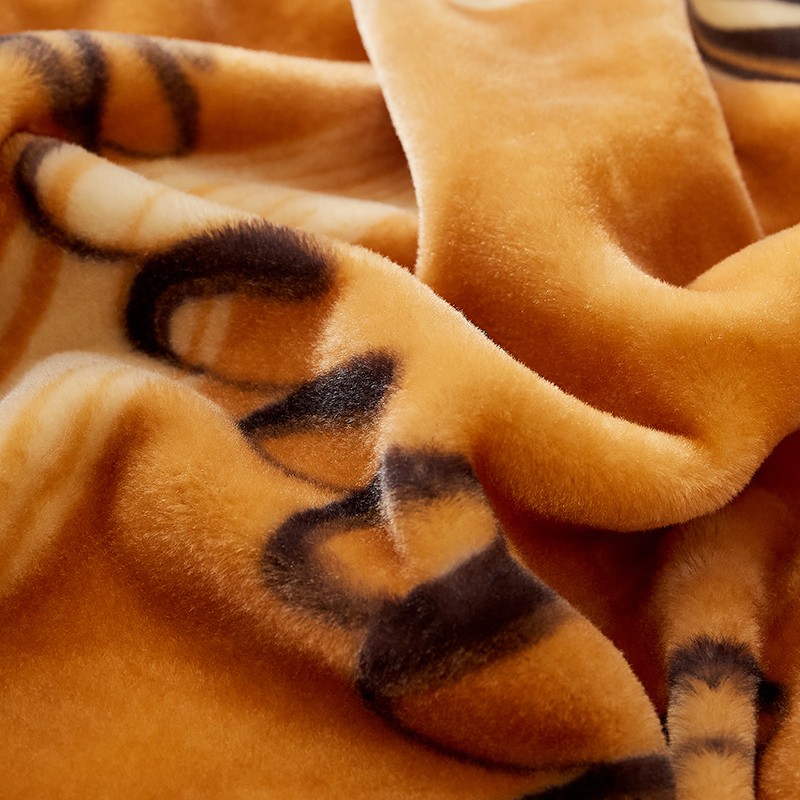 极速拉舍尔毛毯冬季n加厚被子午睡盖毯子牀单绒毯单人珊瑚法兰绒