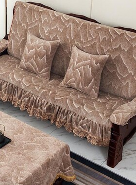 极速Old style sofa t cushion old solid wood sofaS cushion wi