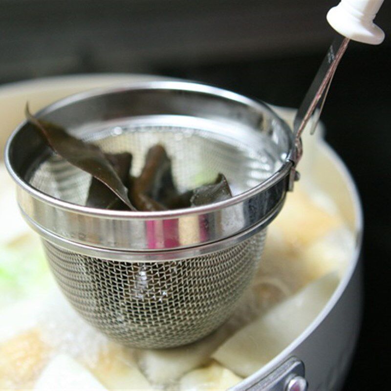 新品进口味增汤i汤勺漏勺套装不锈钢捞勺过滤工具防烫手柄可挂设