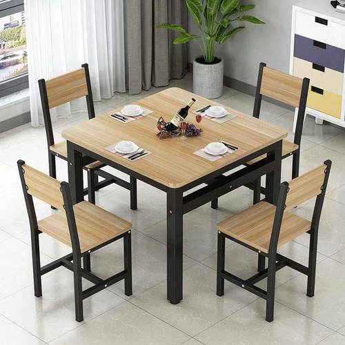 极速新款吃饭桌桌子正方形四方组桌家用餐饮早P餐小吃店面馆快餐