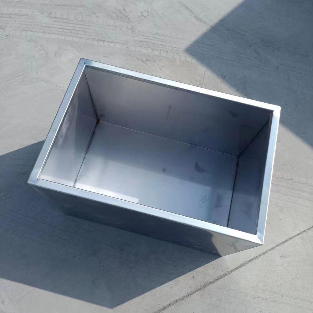 不锈钢水箱方形储水箱储物箱工业储水桶移动式手推车浸泡池卤煮桶