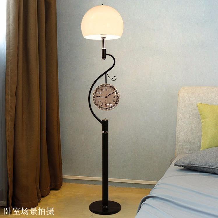 简约现代客厅落地灯沙发边北欧风网红卧室创意个性遥控落地台灯