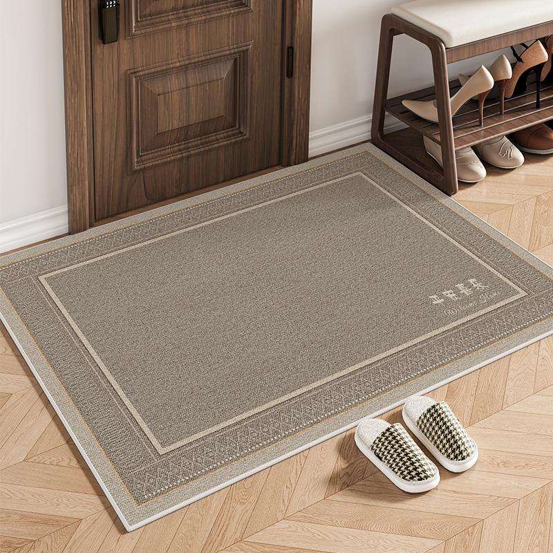 入户门地垫进门脚垫轻奢高级地毯大门口进户家用玄关门垫耐脏防水