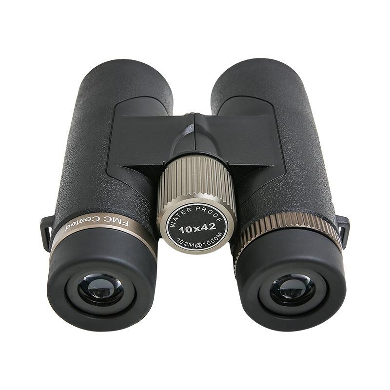 乐玩HP0842S/HP1042S便携式双筒望远镜 BAK4棱镜 充氮防水徽勒HUI