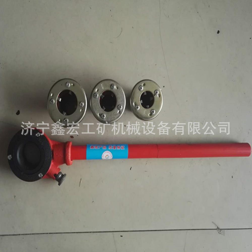 1寸手动套丝机 50管外螺纹车丝工具 便携式