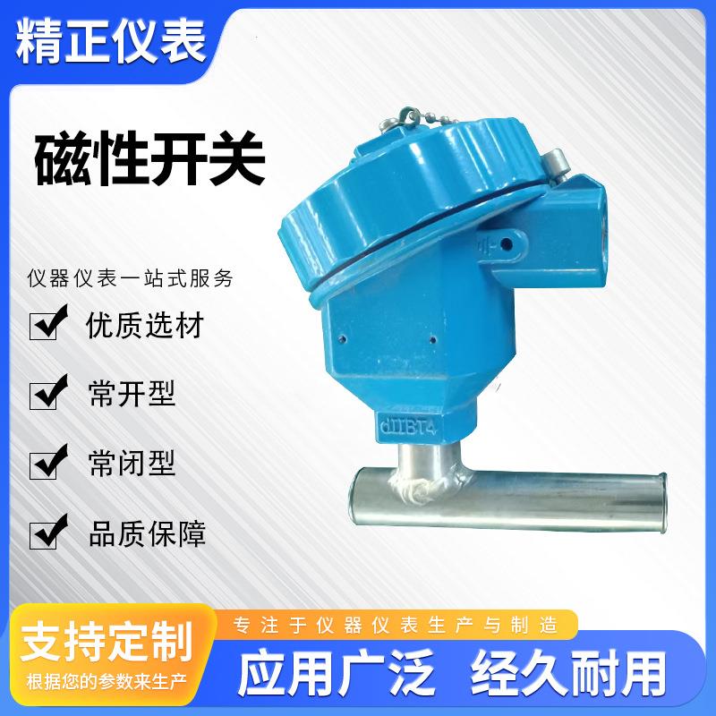 磁翻板液位计防爆浮球液位开关磁性浮子液位报警化工磁性开关