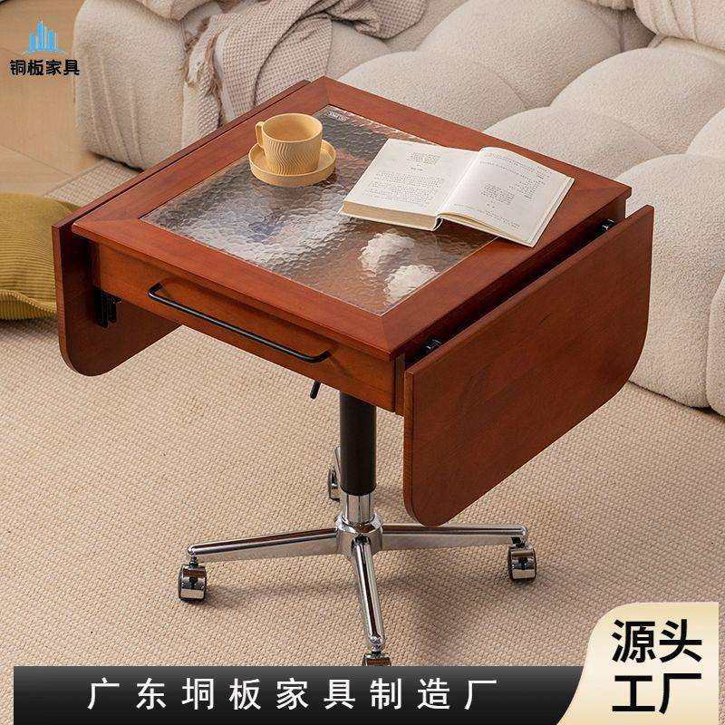 实木移动升降餐桌折叠两用多功能沙发茶几客厅小户型家用桌子古风,工业油品/胶粘/化学/实验室用品,其他实验室设备,淘宝优惠券,粉丝福利购,淘宝优惠卷
