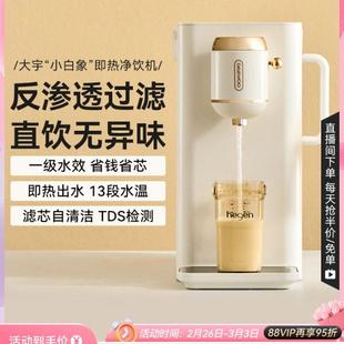 净饮一体机即热饮水机家用净水器机自来水过滤 大宇台式