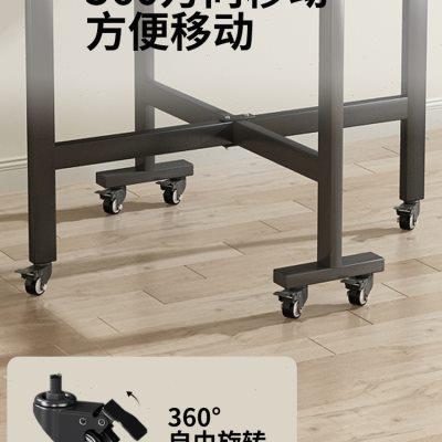 餐桌折叠桌家用小户型多功能饭桌可折叠吃饭桌子简约商用长方桌