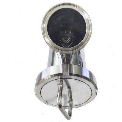 浙江久钢卫生级快装Y型过滤器304不锈钢卡箍式卡盘快开管道过滤器