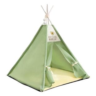 猫窝四季 小型犬狗窝幼猫猫屋 通用宠物帐篷夏季 可拆洗猫咪窝夏天