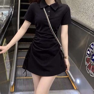 Pure Desire Style POLO Collar Dress Womens SuRmmer New Arri