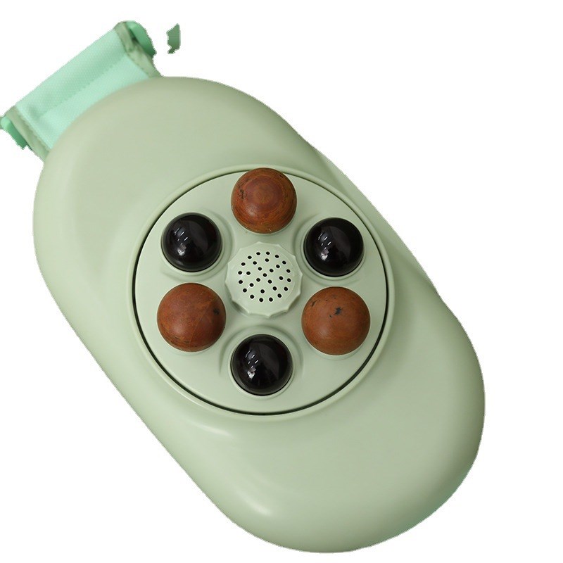 砭石揉腹b仪揉肚子按摩仪排宿便艾灸加热肠胃全自动家用腹部按摩