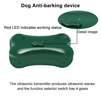 Pet Dog Repeller Ultrasonic BarkingG Stop Bark Training Trai