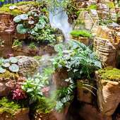 新品 饰假山大块细纹盆景原石头 千层石天然多层鱼缸造景石z草缸装