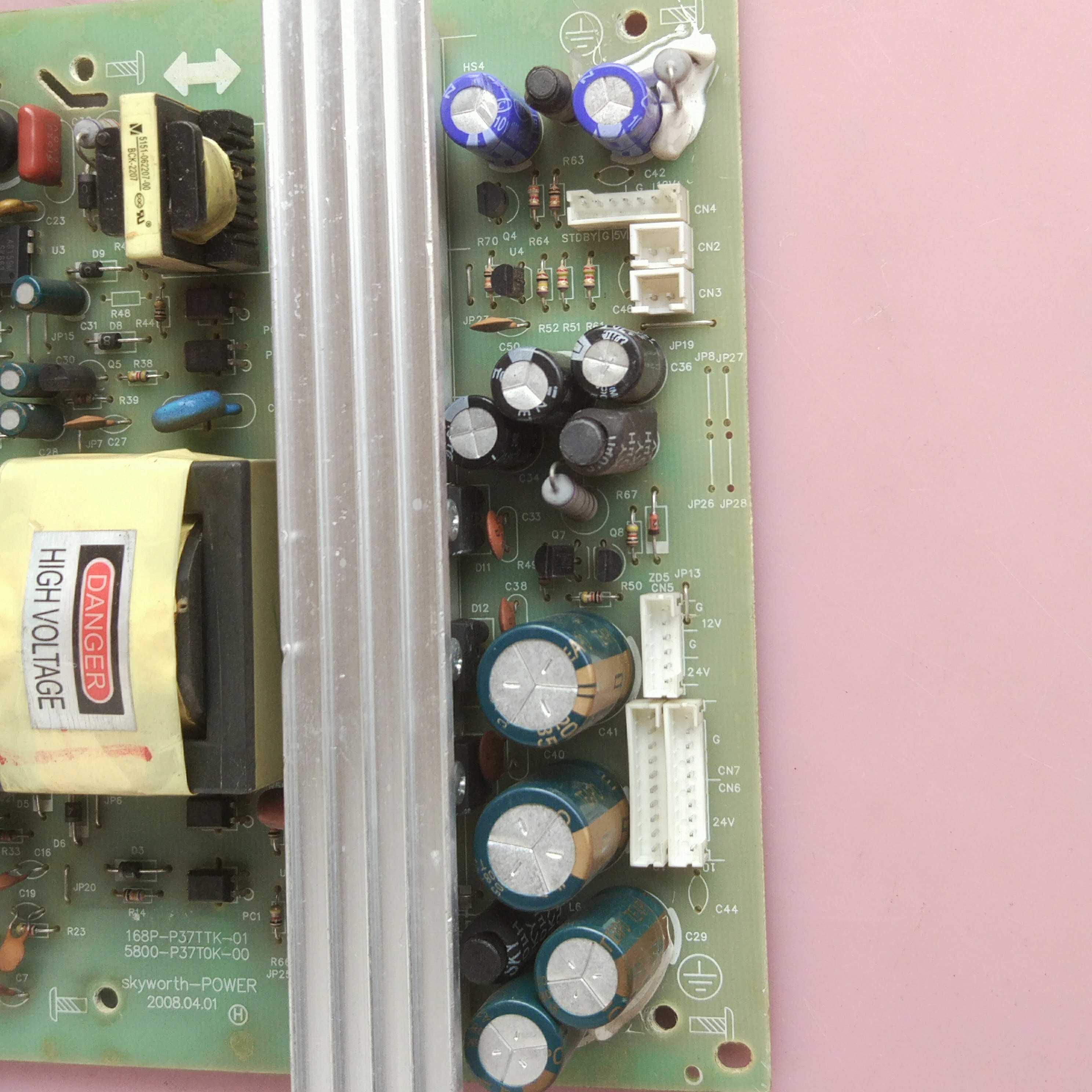 创维 3a7L01HM 37L02RM 电源板 5800-P37T0K-0010 168P-P37TTK-01