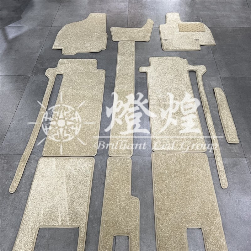 适用于右钛Estima普瑞维亚全包围脚垫大I霸王acr50系尾箱垫地毯毡