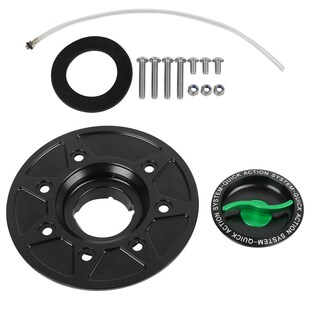 适用川崎摩托车ZX-6R 636 19-21年J改装油箱盖总成便捷无钥匙配件