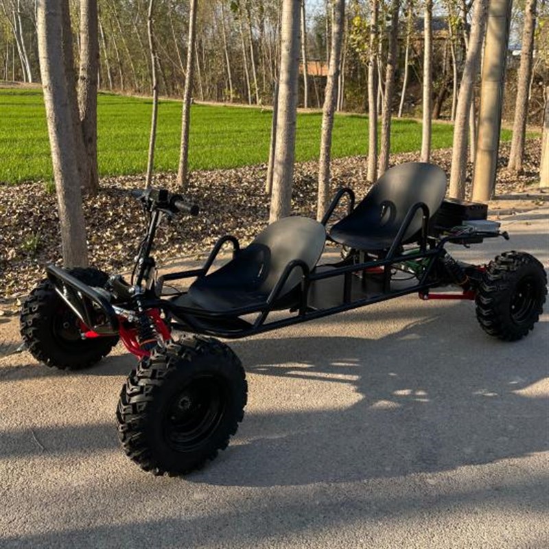 网红越野卡丁车四轮汽p油油沙滩车成人户外全地形漂移车儿童摩托