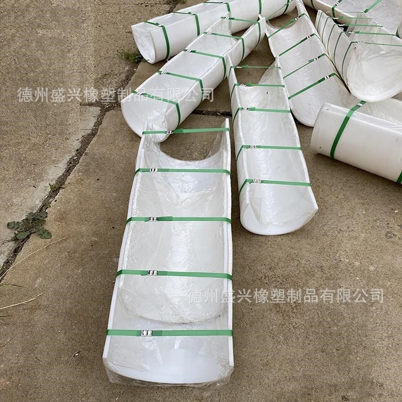 板兴高分子聚乙烯u型耐磨衬盛C无轴螺旋输送机衬板upe衬板