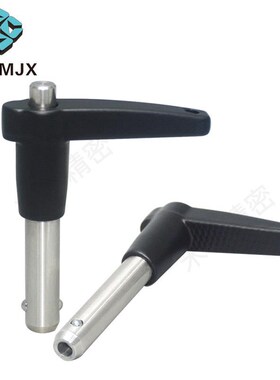 Jergens手柄球头锁o紧销MS17986圆柱固定销L型快卸销钢珠快速插销