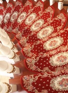 High-grade Staircase Carpety Home Solid Wood Stairs Foot Ped