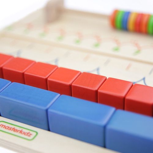 1-10数数及单双数练习板贝思德幼儿早N教园儿童数学启蒙玩具