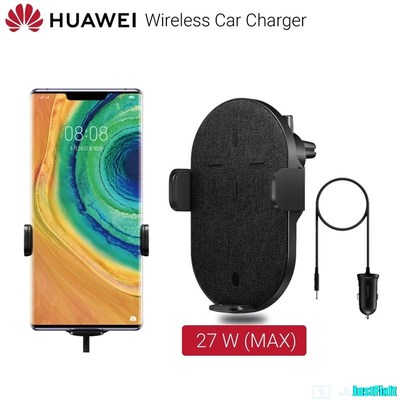 For  Samsung iPhone r11  27W Max Wireless Car Charger Automa