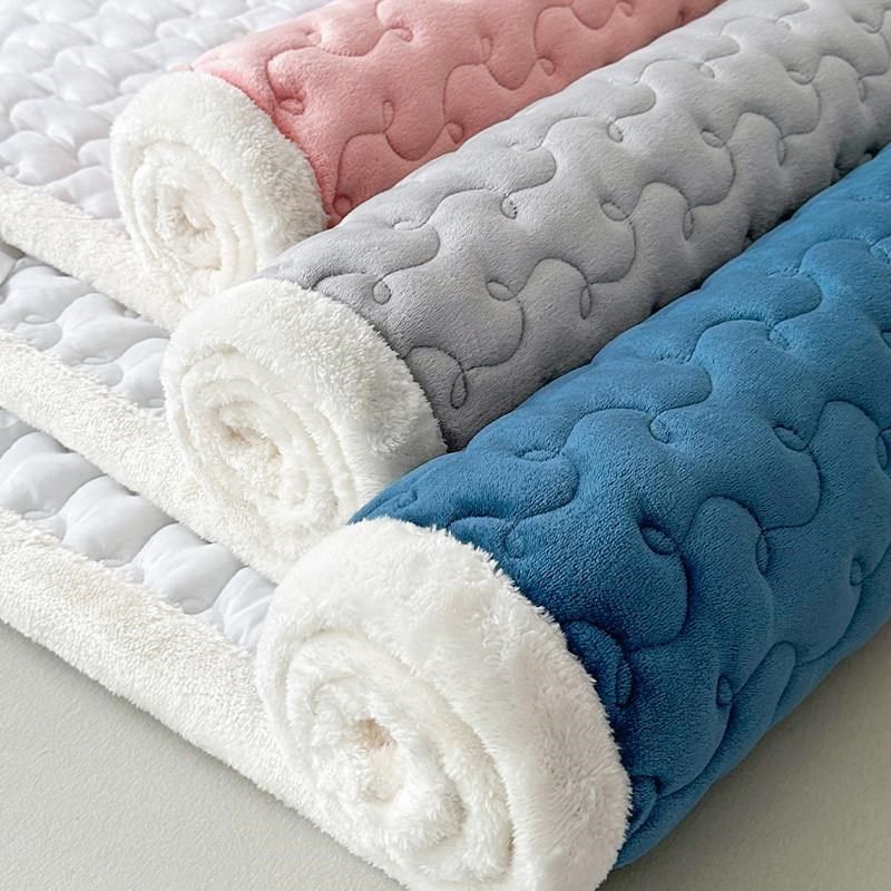 冬季加厚牛奶绒床单单件新款珊瑚绒毛毯加绒单人学生X宿舍保暖被,床上用品,床单,淘宝优惠券,粉丝福利购,淘宝优惠卷