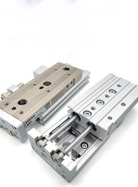 SMC滑台气缸MXS/MXSL16-20-25-w10-20-30-40-50-75-100-125A-AS-B