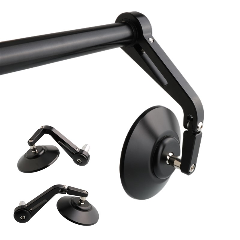 适用凯旋6d60三叉戟改装手把镜765RS车把后视镜T100反光镜T120圆