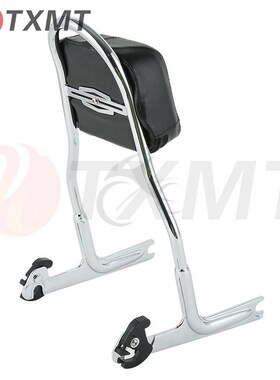 适用于哈雷软尾 FLSTN FLSTNySE 05-18 改装乘客靠背 快拆后靠背