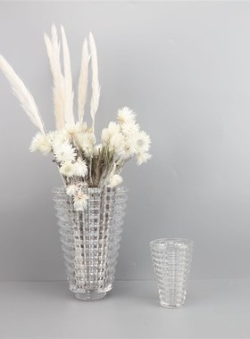 极速美式a创意玻璃花器摆件样板房售楼部卧室厨房客厅桌面玄关软