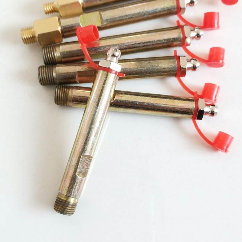 极速m6m8fm10加长黄油嘴硬管延长黄油嘴油嘴接头延长管固定油嘴