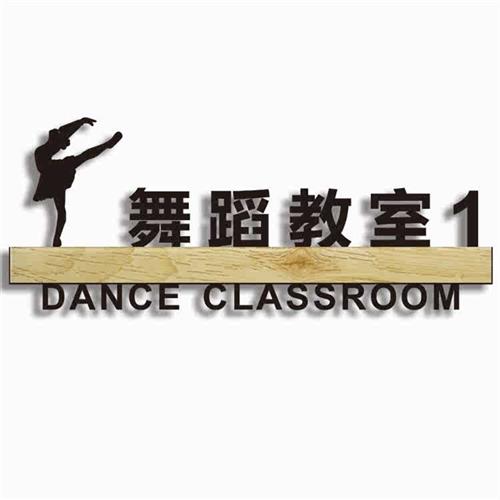 极速舞蹈教室音乐教室p标识牌压克力教室门牌创意立体钢琴室美术