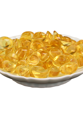 极速黄水晶米仿古琉璃水t晶元宝底座貔貅聚宝盆套装家居招财铜米