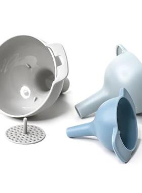 极速Household Filter Multi-function Funnel Set Oil Hopp.er F