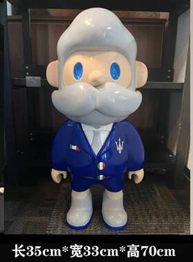 famerbob招财猫雕塑门店开业家居客厅现代装饰落地大摆件网红手办