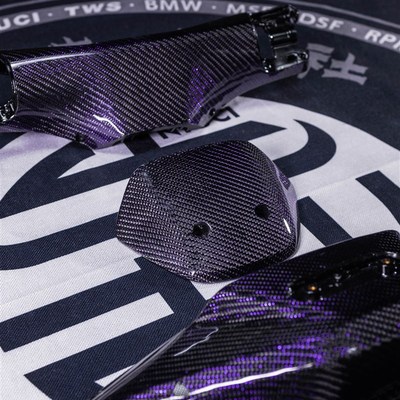 9号机电前罩M80C/M85/Mmax90修改W斜纹紫线前罩