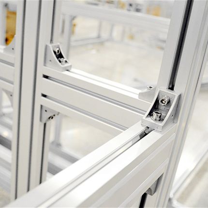 工业铝型材4060机械手支臂 流水线操D作台40x60机械手导轨铝梁支